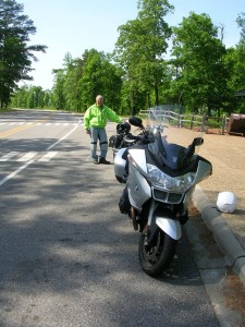 At the top of mountain: Ozarks Ride