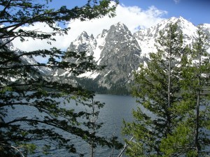 Jenny Lake named for the Shoshone wife of trapper and guide "Beaver Dick Leigh 