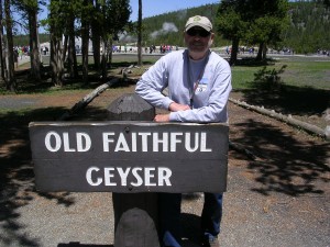 Rufus at the Geyser