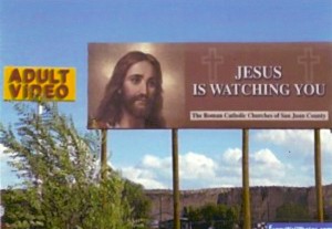 Jesus is Watching You!