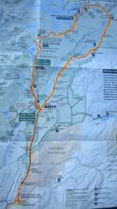 Route Map: Grant Tetons Ride