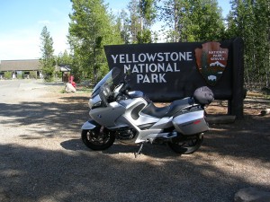 Yellowstone National Park Entrance Sign