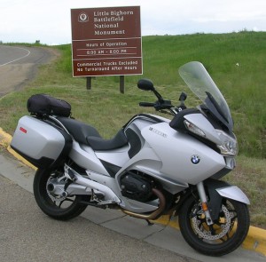 Entrance to Little Bighorn Battlefield