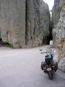 Narrow Tunnel on the Needles Hwy.