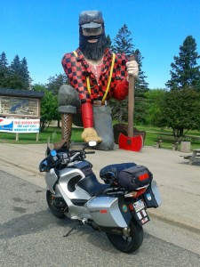 Giant Paul Bunyan, Akeley, MN