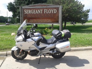 Entrance Sign to the Sgt. Floyd Monument, Sioux City, IA